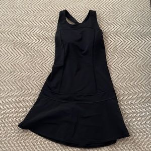Lululemon Hot Hitter Tennis Dress in Black — Size 4